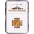 South Africa Gold Pond 1894 VF30 NGC