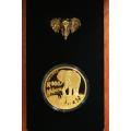 South Africa 1 Oz. Gold Proof 2006 Elephant--Natura Series