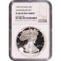 Certified Proof Silver Eagle 1995-W PF68 NGC