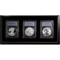 Certified 2006 20th Anniversary 3pc Silver Set MS & PF70 PCGS