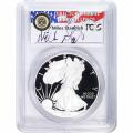 Certified Proof Silver Eagle 2008-W PR70 PCGS Standish Signed