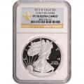 Certified Proof Silver Eagle 2012-W PF70 NGC Early Release Gold West Point Star