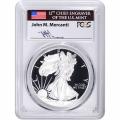 Certified Proof Silver Eagle 2017-W PR70 PCGS Mercanti Signed