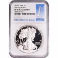 Certified Proof Silver Eagle 2018-S PF70 NGC First Day of Issue