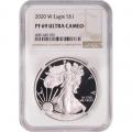 Certified Proof Silver Eagle 2020-W PF69 NGC