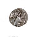Seleucid Empire AR Drachm Demetrios II 145-14 B.C. King & Apollo aXF 