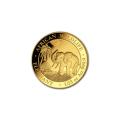 Somalia 2017 Gold Elephant 1/25 ounce