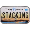 Michigan License Plate - Stacking Across America 1oz Silver Bar