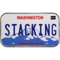 Washington License Plate - Stacking Across America 1oz Silver Bar