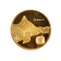 Switzerland Gold Medal 1970 PF Zermatt