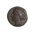 Sicily Syracuse AE19 Agathocles 317-295 B.C. Persephone--Bull SNG ANS#576