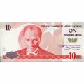 Turkey 10 New Lira 2005 P#218 UNC