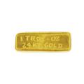 Vintage 1oz Phoenix Precious Metals 24kt Gold Bar T1