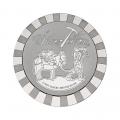  SilverTowne 5 oz Silver Round - Stackable Poker Chip Design