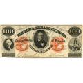 Virginia Richmond 1862 $100 Treasury Note CR#6 VF