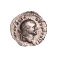 Roman Empire AR Denarius Vespasian 76 A.D. RIC-845 ChVF