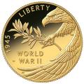 2020-W Half Ounce Gold--End of WWII 75th Anniversary PF