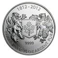 2012 Canada 3/4 oz Silver $1 War of 1812