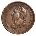 Washington Unity States of America Colonial One Cent 1783 XF