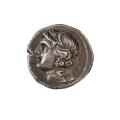 Carthage Zeugitania (2nd Punic War) AR Drachm 220-210 B.C. Tanit & Horse VF