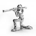 Classic Stovepipe Silver Toy Soldier | 1 oz .999 Fine Silver Bazooka Army Men
