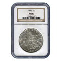 Certified Morgan Silver Dollar 1880 MS63 NGC