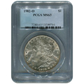 Certified Morgan Silver Dollar 1902-O MS63 PCGS
