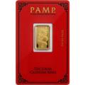 Pamp Suisse 5 Gram Gold--Year of the Dragon