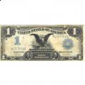 1899 $1 silver certificate (black eagle) Fine