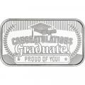 2022 Congratulations Graduate! Proud of You 1oz .999 Silver Bar