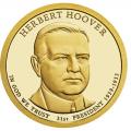 Presidential Dollars Herbert Hoover 2014-P 25 pcs (Roll)
