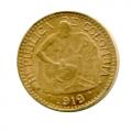 Colombia 5 pesos gold 1913-1919