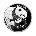 Chinese Silver Panda 2004 1 Kilo