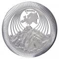 The Continent 2021 EUROPE | Mont Blanc 1 OZ 9999 Proof Silver Coin | High Relief