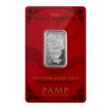 2024 10 Gram PAMP Suisse Lunar Azure Dragon Silver Bar