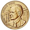 U.S. Mint Bronze Medal 3" 1989 George H. W. Bush