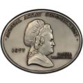 U.S. Mint Pewter Medal 3" 1977 Annual Assay Commission--Marth Washington