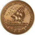 U.S. Mint Bronze Medal 3" 1972 U.S.S. Constellation