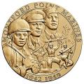 U.S. Mint Bronze Medal 3" 2011 Montford Point Marines