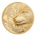 2021 Mongolia Mystic Wolf 1/10 Oz Gold Coin 1000 Togrog Proof