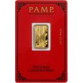 Pamp Suisse 5 Gram Gold--Year of the Monkey