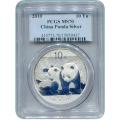 Certified Chinese Panda One Ounce 2010 MS70 PCGS
