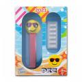 2021 PEZ® Sunglasses Emoji Dispenser with 6x 5g Ag Wafers