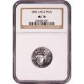 Certified Platinum American Eagle 2002 $25 Quarter Ounce MS70 NGC