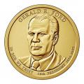 Presidential Dollars Gerald R. Ford 2016-D 25 pcs (Roll)