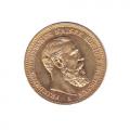 Prussia Germany 20 mark gold 1888 Friedrich III AU-UNC