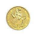 The Queen's Beasts 1/4 oz. Gold Bullion 2016 Lion