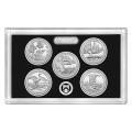 US Proof Set America the Beautiful Quarters Silver Quarters without box 2018