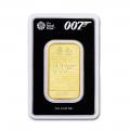 Royal Mint James Bond "No Time To Die" 1oz Gold Bar 