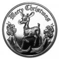 Retro 1980's Rudolph The Red Nosed Reindeer 1oz Silver Round